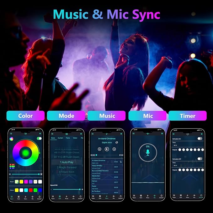 Led Lighted Liquor Bottle Display Shelf, 30 Inch 3 Tier Whiskey Rack, Support USB, Bar Stand with RF Remote & App Control, Illuminated Acrylic Lighting Shelves for Home Bar, Party